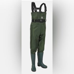 Men's TideWe new green bootfoot chest wader size 9